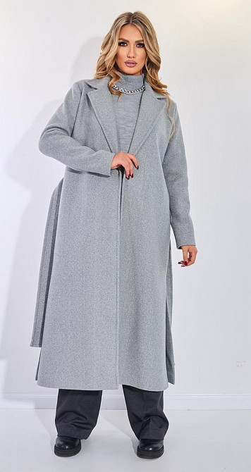 Кашемірове пальто з розрізами (42) Київ - фото 7
