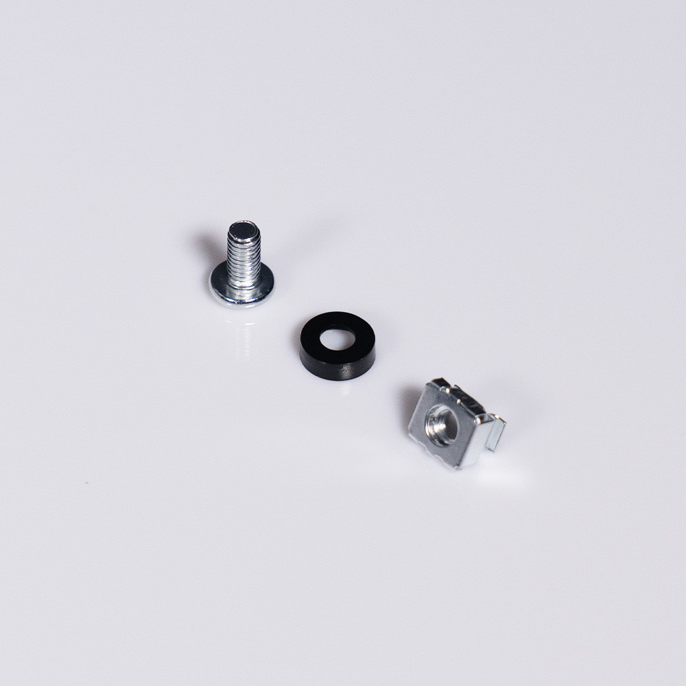 Панель/заглушка NVC-BP/2U Black для комутаційної шафи 19" (25-00080) Київ - фото 3