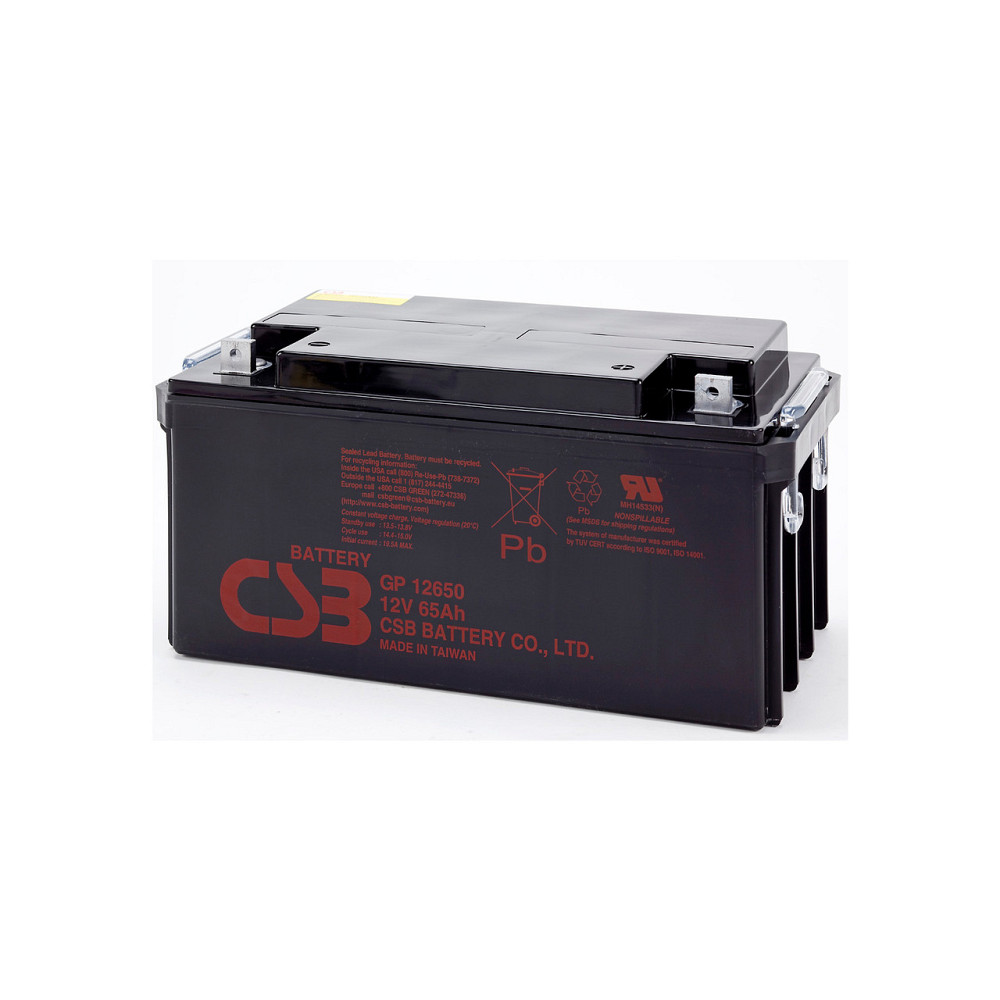 Батарея к ИБП CSB 12В 65 Ач (GP12650) Киев - изображение 1