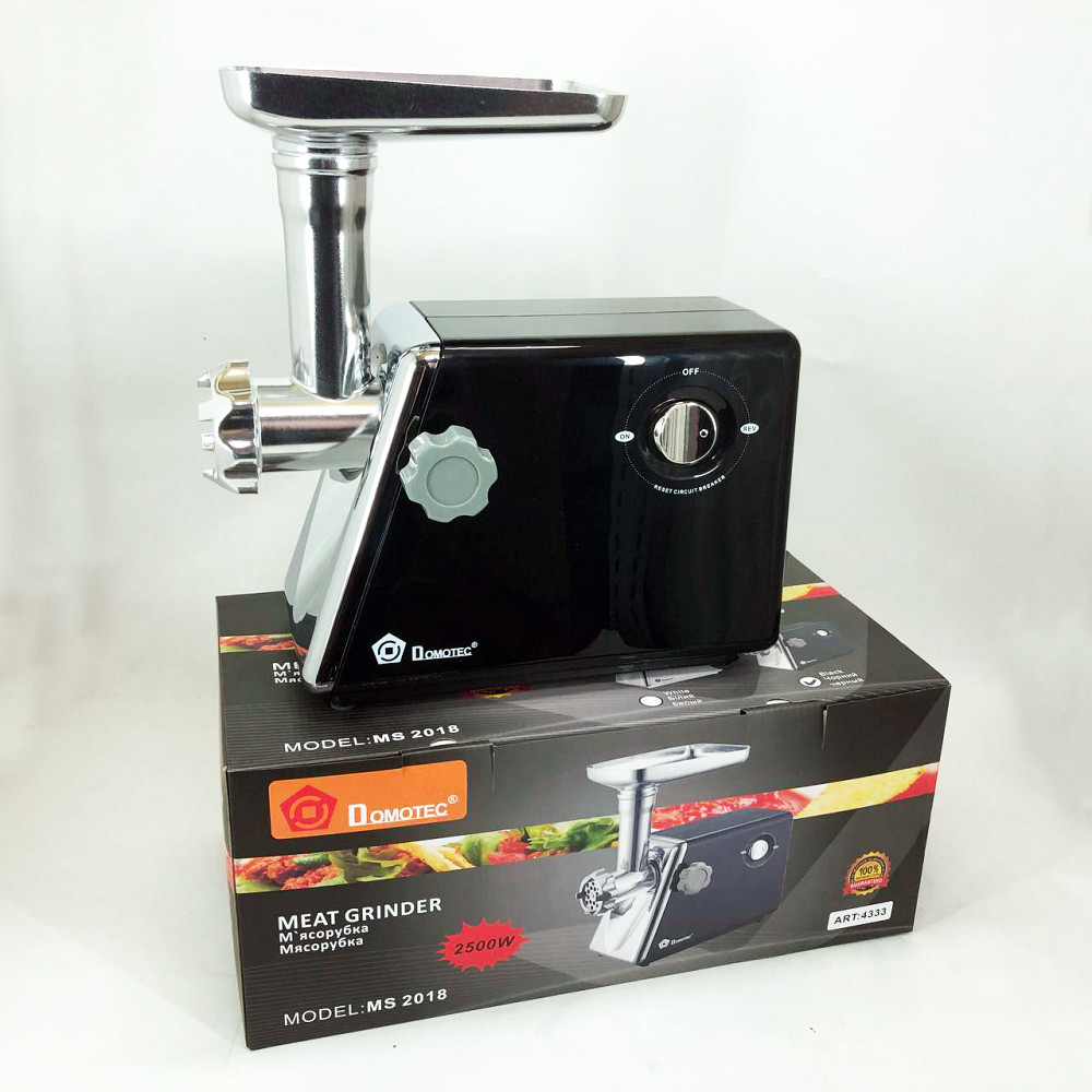 Мясорубки профессиональные Domotec, Лучшие мясорубки, Электро мясорубка-соковыжималка кухонная для дома WH-52 Львов - изображение 13