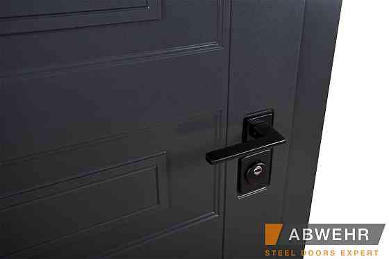 Двери уличные, модель 498 Scandi RAL 7021 ТЕРМОРАЗРЫВ Киев