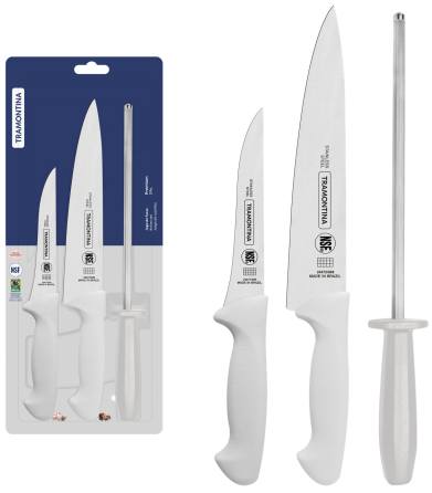 Набір ножів Tramontina Premium, 3 предмети (6710931) Київ