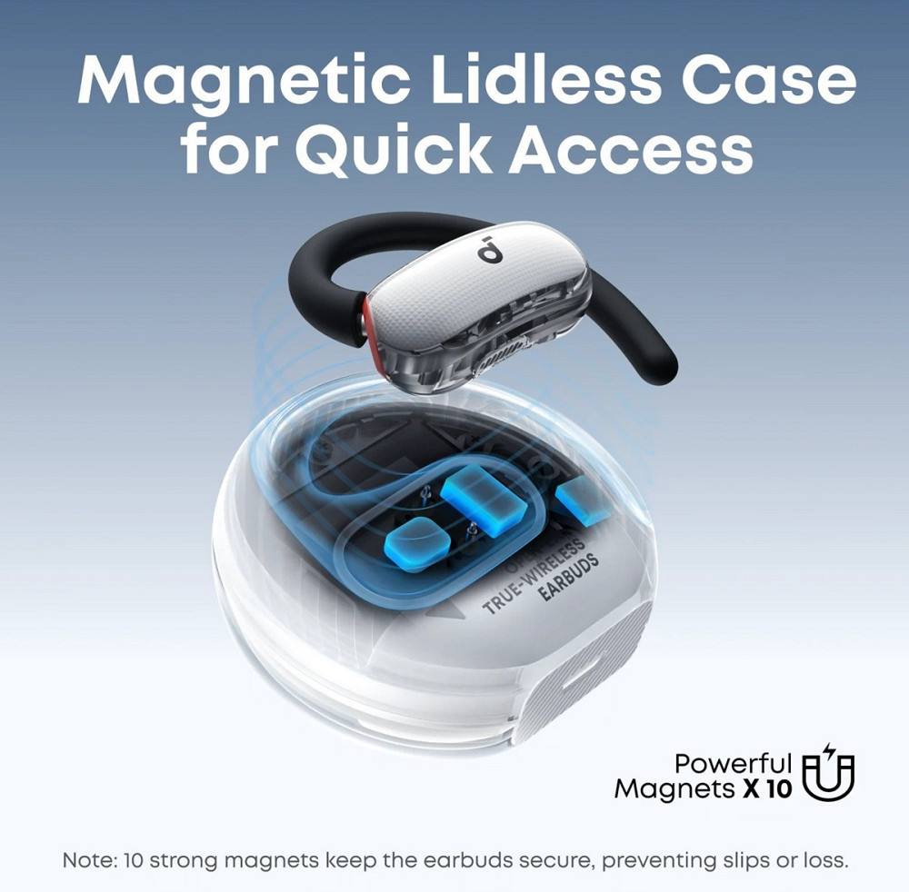 Bluetooth-гарнітура Anker SoundCore V40i White (A3878G21) ( Білий ) Харьков - изображение 8