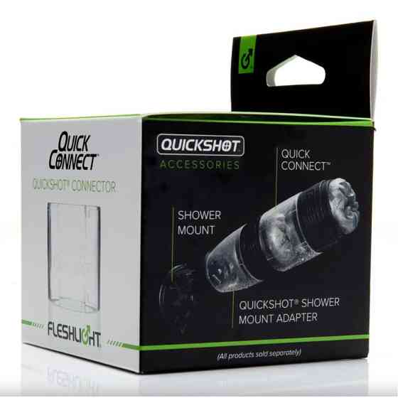 Адаптер для з'єднання 2х мастурбаторів Quickshot Quick Connect (RP) разом Sex Aura Київ