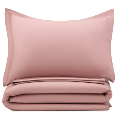 Пододеяльник Ardesto Mix&Match Premium 100% хлопок, сатин розовый светлый 160х220 см (ART1622DVU) Винница - изображение 4