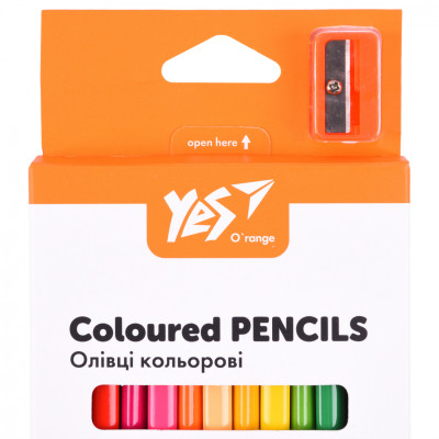 Карандаши цветные Yes Orange Line 18 кольорів з точилкою (290739) Винница - изображение 2
