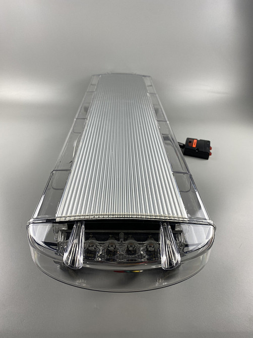 Маяк LED проблисковий 12В/24В 15 варіантів спалаху + перемикач помаранчевий Мукачево - фото 1