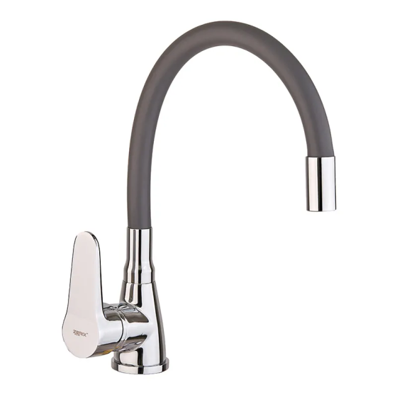 Кухонный смеситель Zerix SOP7 146 Reflector Gray ZX4652 Харьков