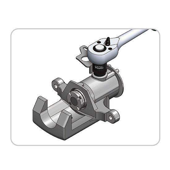 Головка 1/2" п'ятигранна 10 мм (для гідравлічних насосів) TOPTUL JEBK1610 Одеса - фото 3