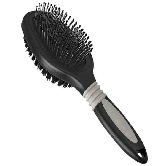 Flamingo Groo’Me Bristle Brush&Pin L ФЛАМИНГО ГРУМИ БРИСТЛ ЩЕТКА ДВУСТОРОННЯЯ для собак Киев