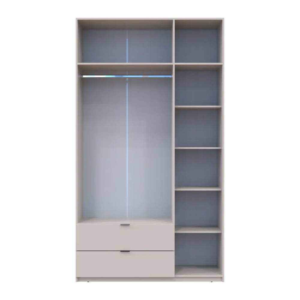 Шафа для одягу Doros Лукас Кашемір 3ДСП 135х50х240 DRS-011656 (80737802) Львів - фото 4