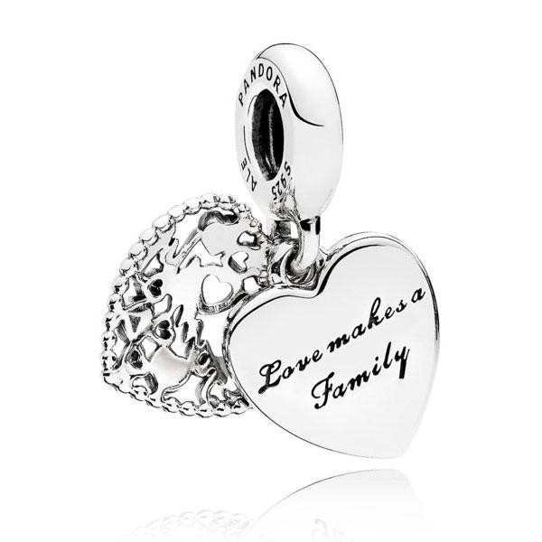 Срібна підвіска-намистина Пандора  796459EN28 MasterSem Київ - фото 2