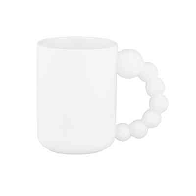 Чашка Ardesto Bubbles, 500мл, порцеляна, білий (AR3495) Вінниця