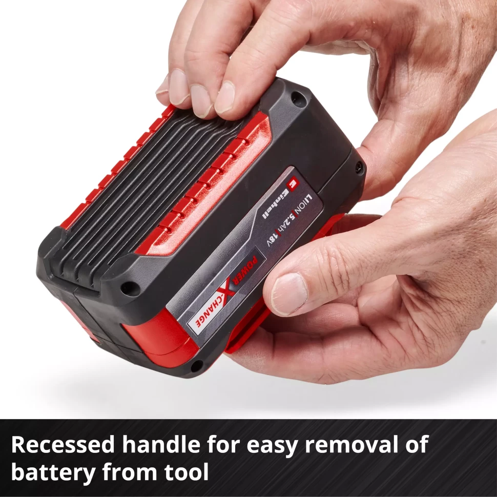 Потужний акумулятор і зарядний пристрій 18V 5,2 Аh Starter-Kit Einhell Power-X-Change (4512147) Київ - фото 5
