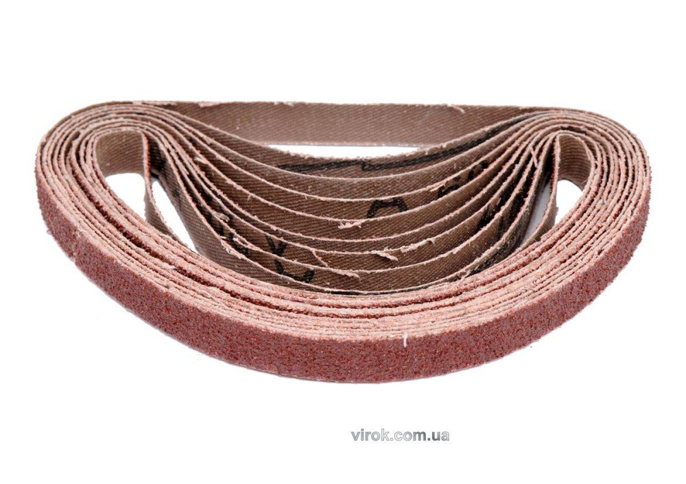 Стрічка шліфувальна YATO; 10х330 мм, P60, нескінченна до пневмошліфмашини YT-09741; уп. 10 шт. [100] Одеса - фото 1