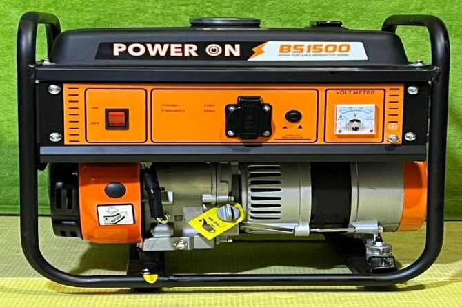 Бензиновий генератор Power On BS1500 1.0 кВт Вінниця - фото 1