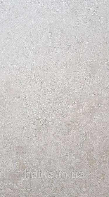 Шпалери вінілові на флізеліні AS creation Deluxe метрові під венеціанську штукатурку світло-бежеві Київ - фото 1