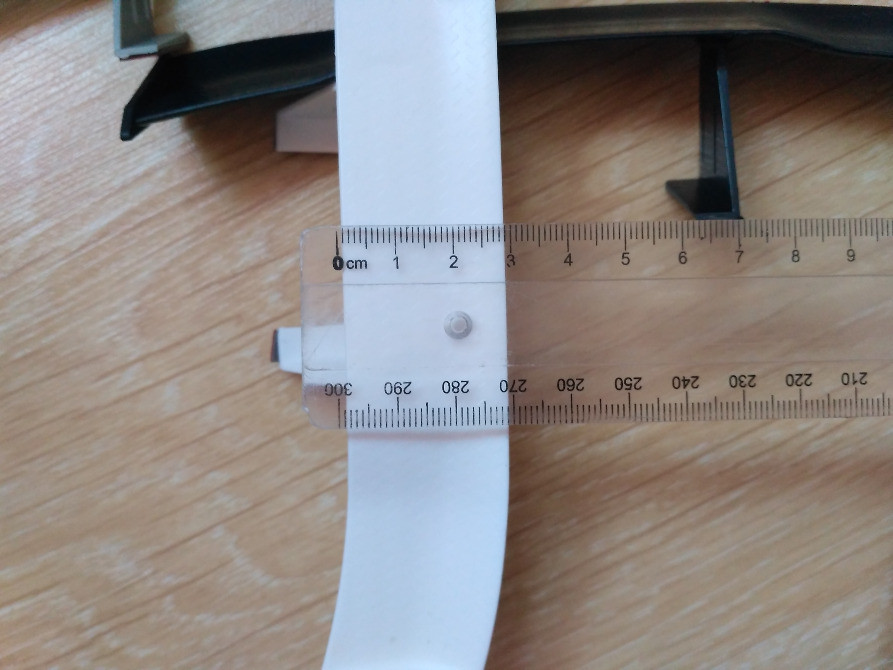 Спойлер міні на авто Білий Київ - фото 5