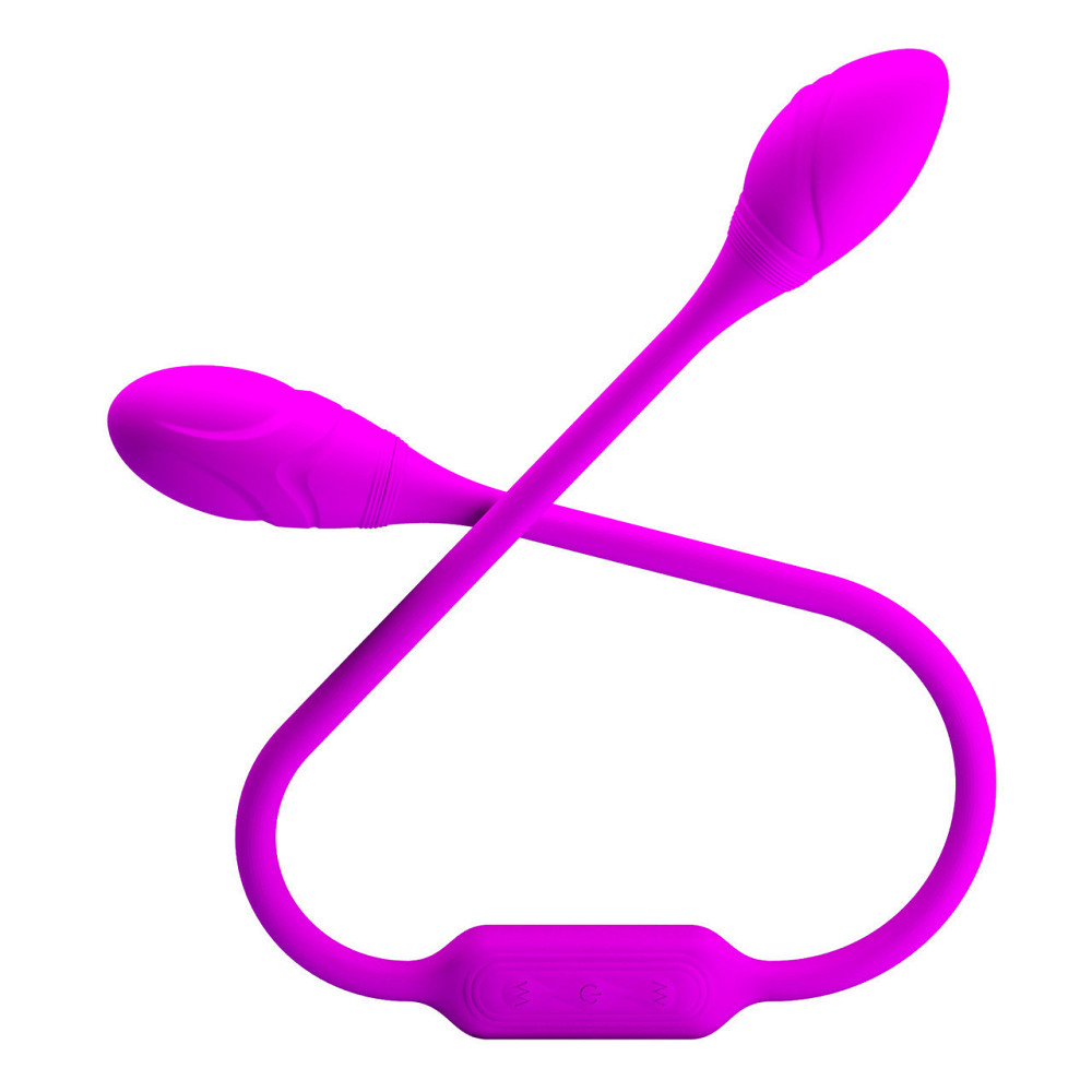 Гибкий вибростимулятор для пар PRETTY LOVE Dream Lover's Whip, фиолетовый, 65.5 х 3.2 см Sex Aura Киев - изображение 4