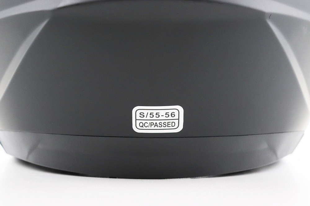 Шолом відкритий+відкидні окуляри BLD-708 S (55-56см), ЧОРНИЙ матовий Київ - фото 8