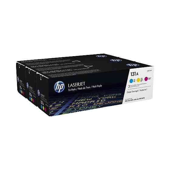 Картридж HP CLJ 131A Tri-Pack (CF211A, CF212A, CF213A) (U0SL1AM) Киев