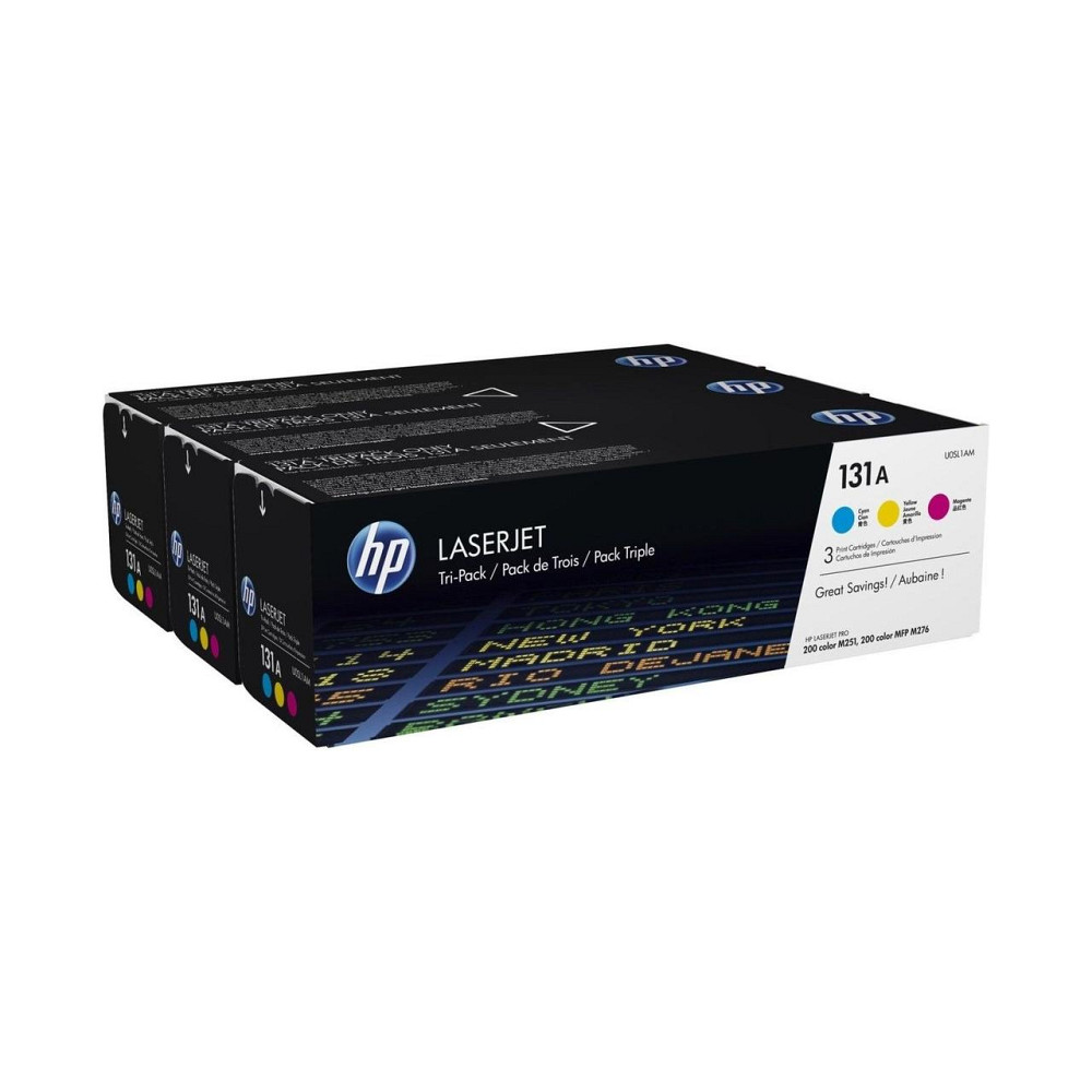Картридж HP CLJ 131A Tri-Pack (CF211A, CF212A, CF213A) (U0SL1AM) Киев - изображение 1