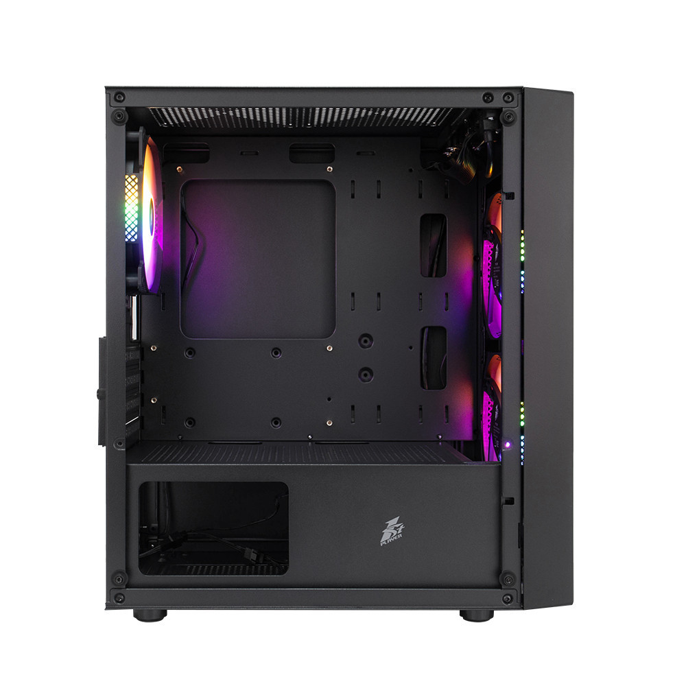 Корпус 1stPlayer BS-2-BK-3F1 Black без БЖ ( Black ) Харьков - изображение 3