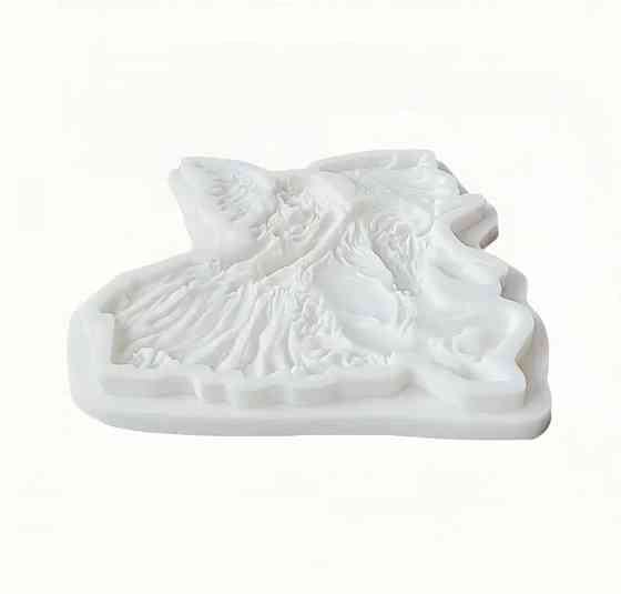 Силиконовая форма Единорог 10 на 9 см серый Киев