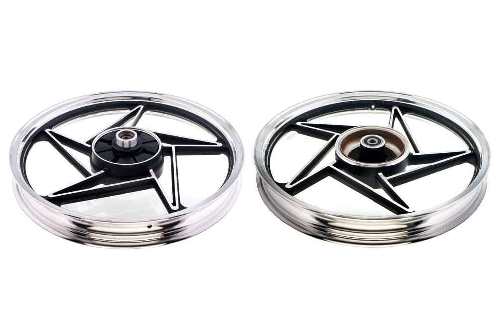 Диск колеса 1,85*18 (зад, барабан) (легкоплавний) мотоцикл 125J Мукачево - фото 1