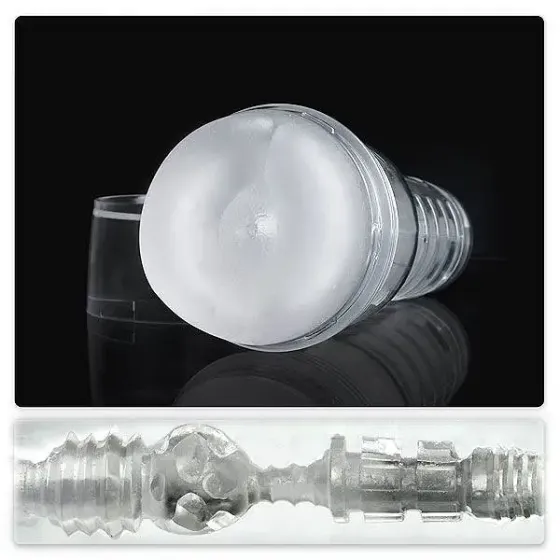 Мастурбатор попа Fleshlight Ice Butt Crystal полупрозорий корпус Львов