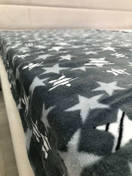 Ecotton Плед Ecotton дитячий 110х140 см із мікрофібри Well Soft сірий Зірки ( ) Коломия - фото 4