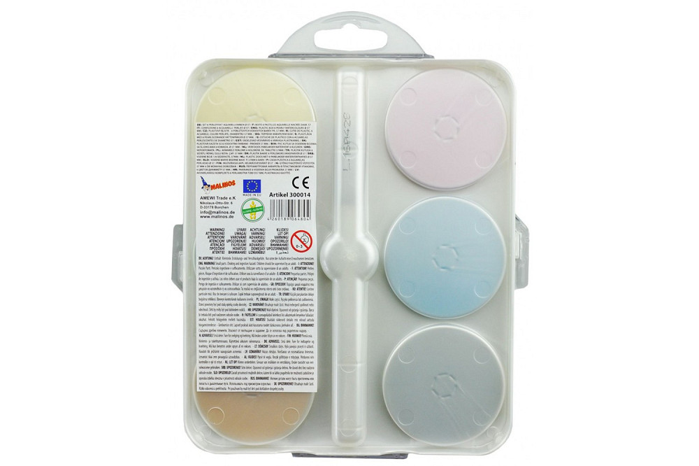 Акварельні фарби перламутрові MALINOS Maxi Perleffekt 6 кольорів Киев - изображение 2