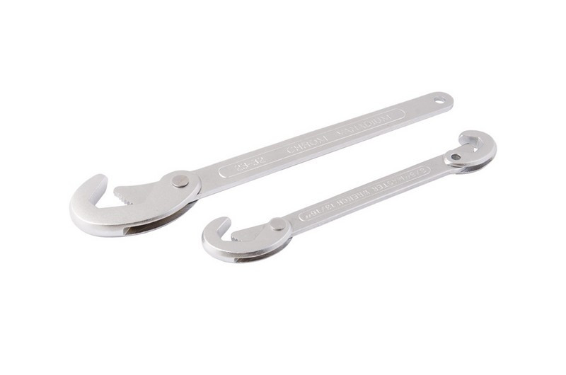 Ключі накидні трубні універсальні MASTERTOOL 9-32 мм набір 2 шт 76-0932 Коломия - фото 3