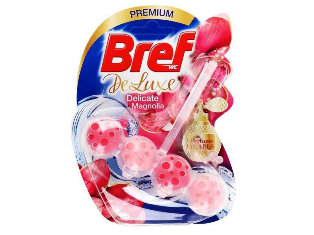 Туалетный блок твердый Изящная магнолия 50г ТМ Bref Киев - изображение 1