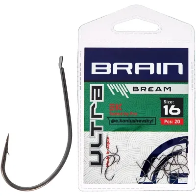 Гачок Brain Ultra Bream 16 (20шт/уп) (1858.52.56) Вінниця - фото 1