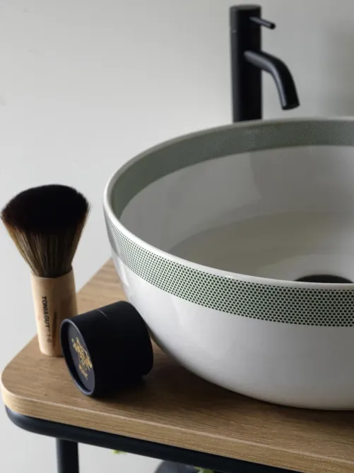 Раковина  Scarabeo Glam 39Cm Różowa 1807FSR Киев - изображение 1