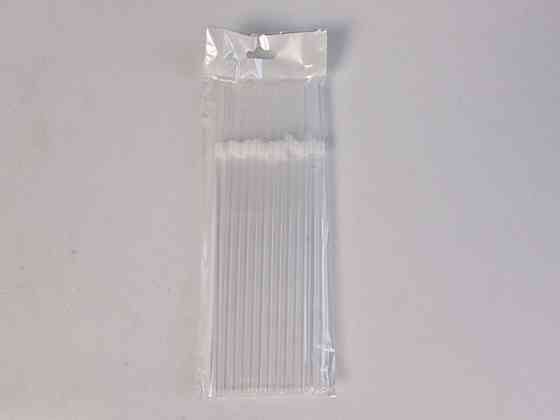 Трубочка для коктейлів прозора (25шт) ТМ "Супер торба" Харків