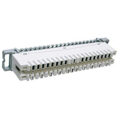 Плінт що розмикається Zpas з нормально замкнутими контактами 10 пар, 1-0, білий (T-SO-870-500) Вінниця - фото 1