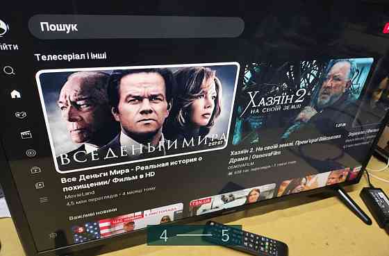 Телевизор Samsung UE32J5200  Матриця FullHD 1920x1080 , діагональ 32" Приймає Т2 канали(не потрібно зовнішній Київ