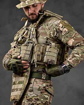 Плитоноска 4 швидкі скидання Cordura мультикам ВТ7929 Київ