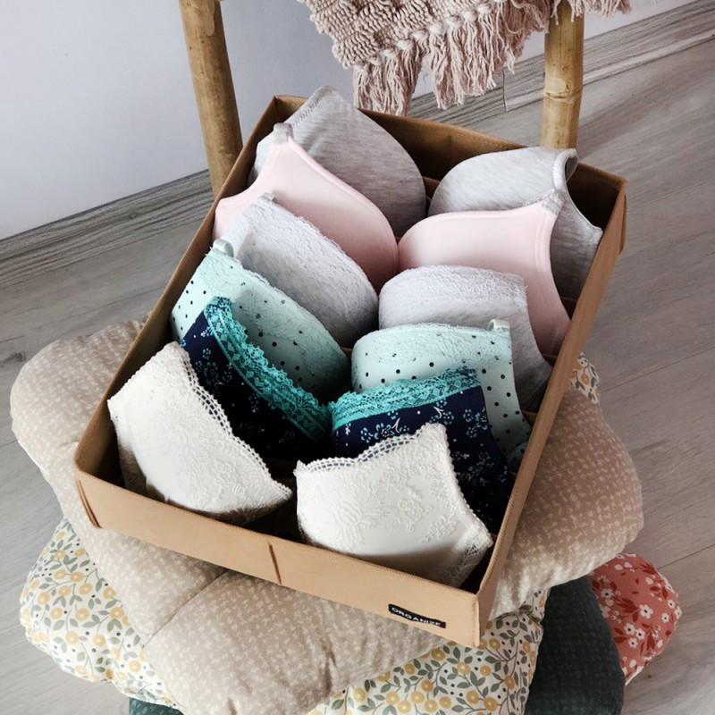 Набор органайзеров для нижнего белья 2 шт Beg002 (Бежевый) Сумы - изображение 2