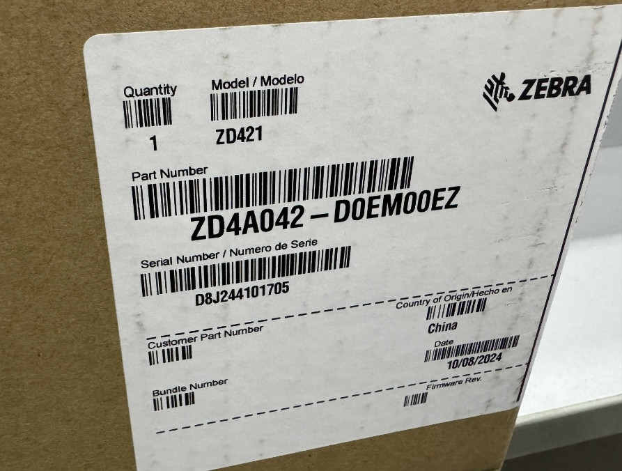 Принтер етикеток Zebra ZD421 (ZD4A042-D0EM00EZ) Новый! Харків - фото 1