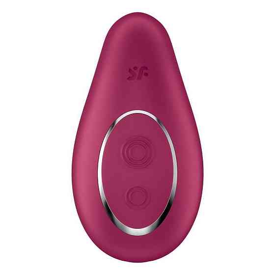 Вибратор Satisfyer Dipping Delight Berry, 2 мотора, гибкий кончик Sex Aura Киев