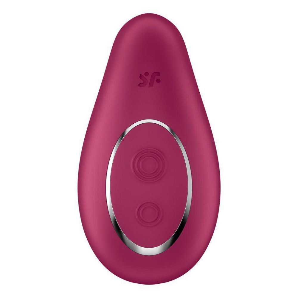 Вибратор Satisfyer Dipping Delight Berry, 2 мотора, гибкий кончик Sex Aura Киев - изображение 3
