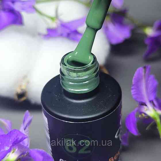 Гель-лак для нігтів Bee Nails 082 (малахітовий) 8мл Херсон