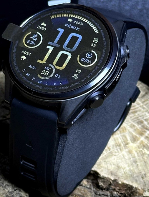 Смарт -Часы Garmin Fenix 8 Amoled 43 mm Sapphire Carbon Gray DLC Titanium Киев - изображение 5