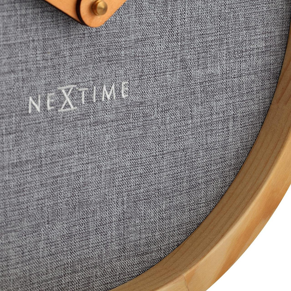 Часы настенные NeXtime Calm Grey (диаметр 30 см) Серый Винница - изображение 5