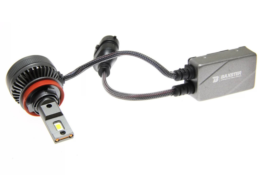 Комплект світлодіодних ламп Baxster PW H11 6000K (2шт) 12V Харків - фото 4