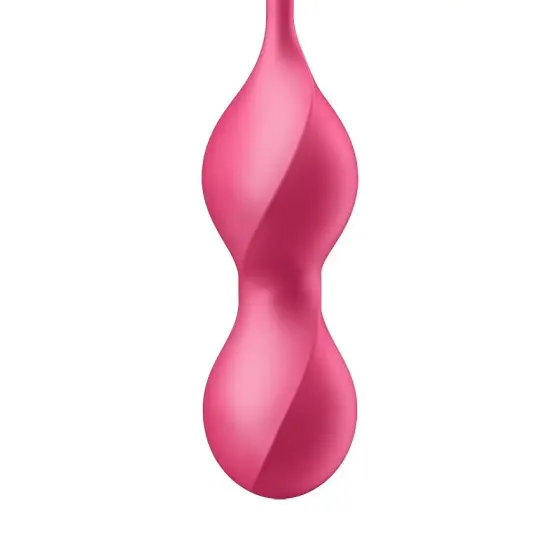 Вагінальні кульки з вібрацією Satisfyer Love Birds 2 Connect App Red Львів