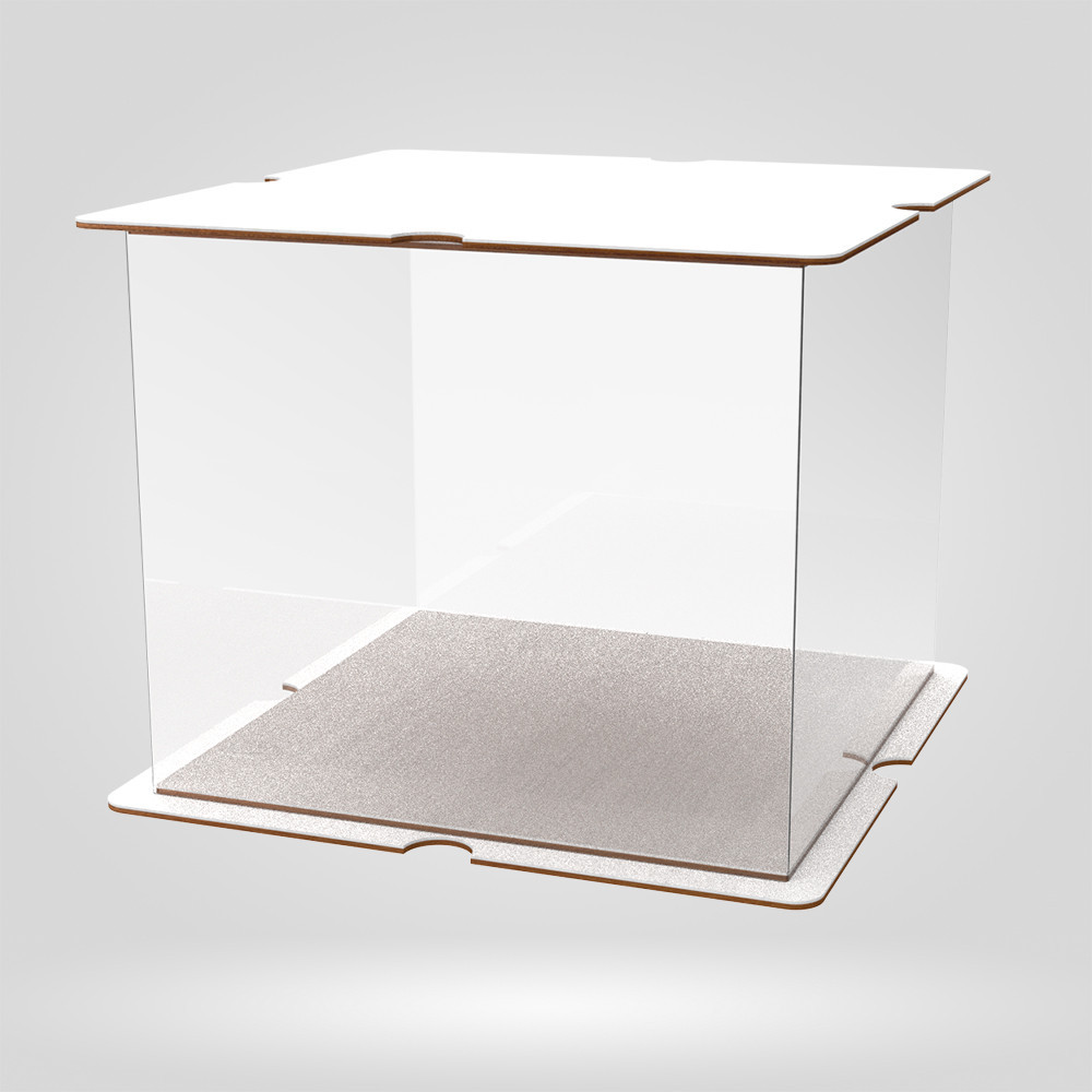 Коробка для тортів, квітів та подарунків EKOSTAR 230х230х200 Київ - фото 1